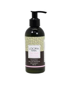 ماسک گیاهی نرمکننده و تقویتکننده موی سر لدورا هربال 200 میلی لیتر